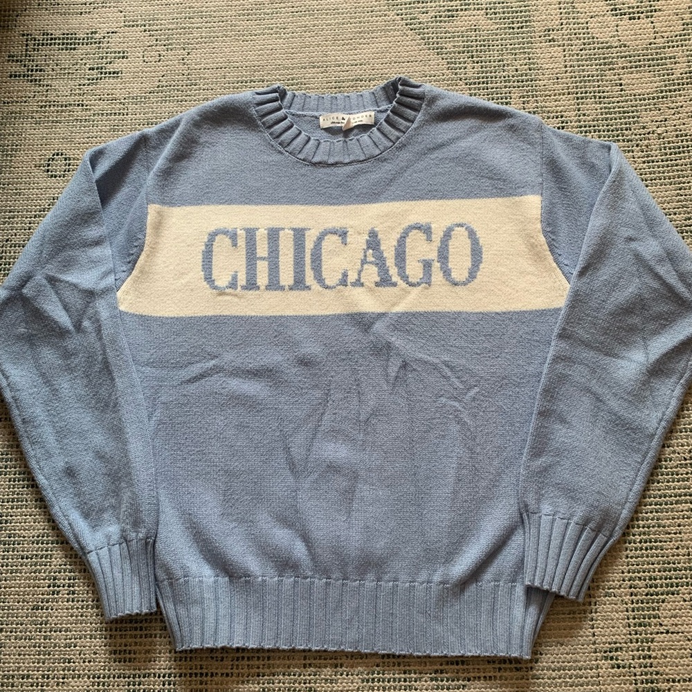 NEW Chicago sweater (Alice and Wonder)